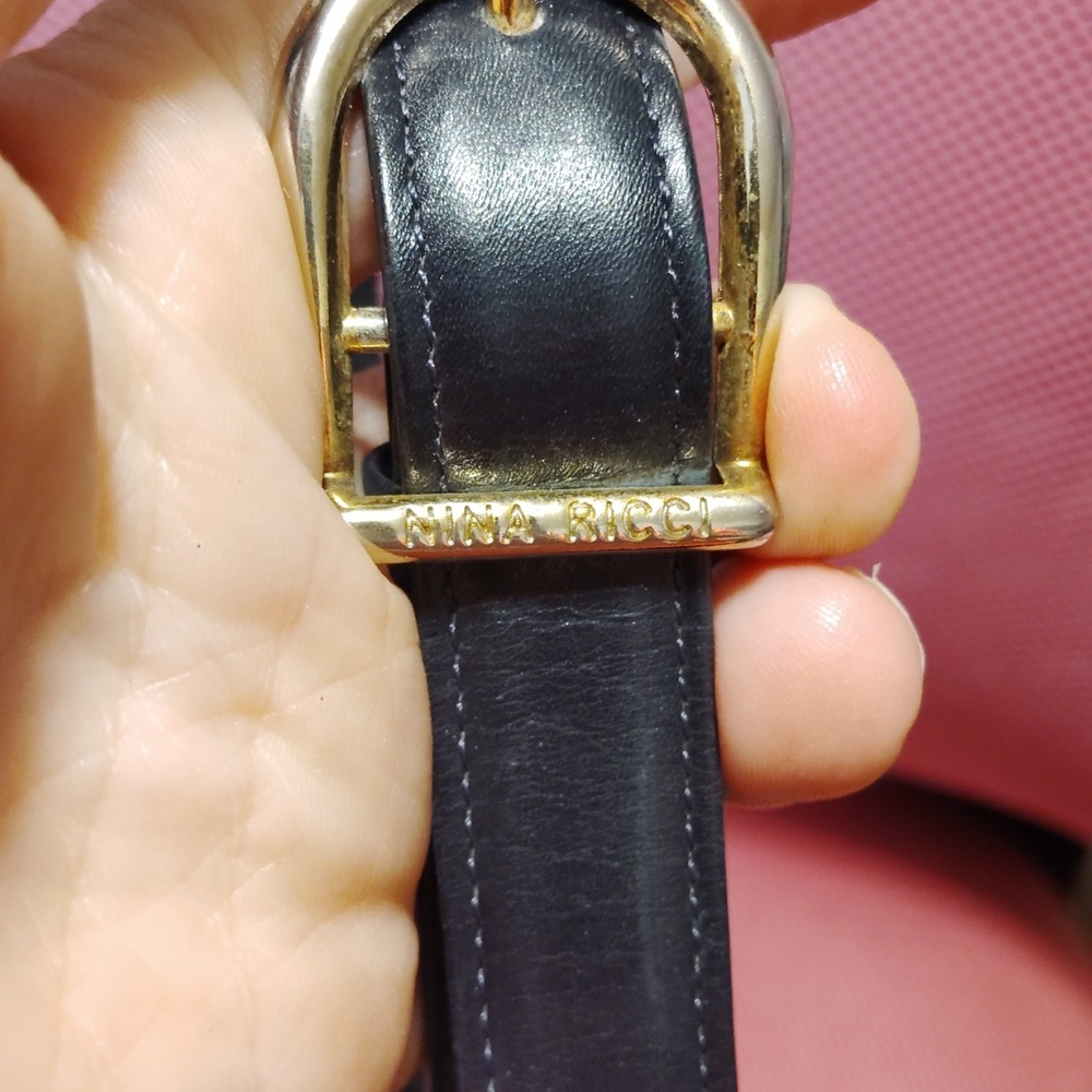 Nina Ricci Black Leather Bag - Picture 4 of 6